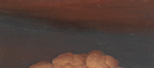 Knud Baade, Cloud Study (details)