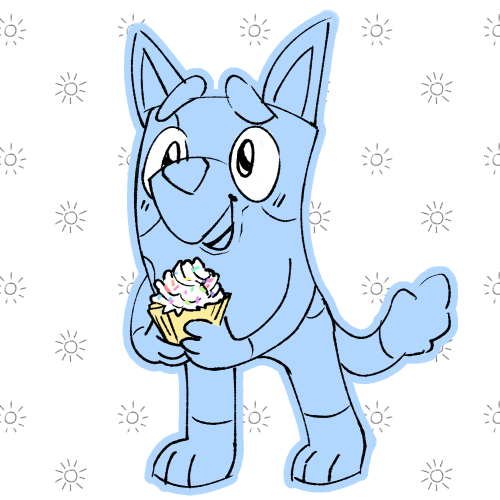 @lesbianstarlightglimmer requested a Bluey!