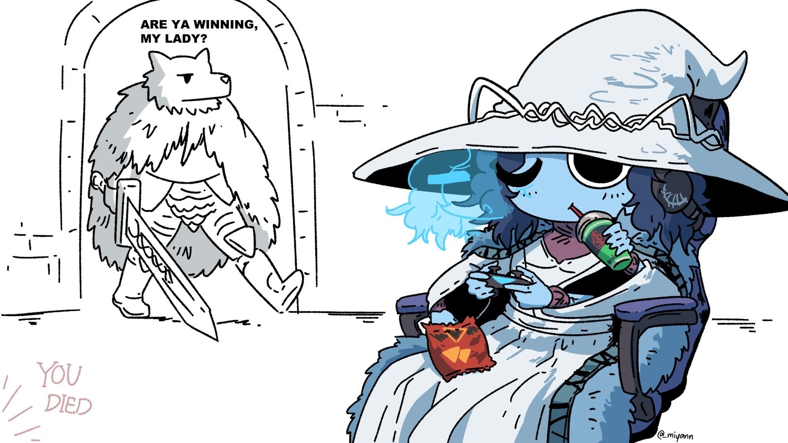 crizzonet:gamer Witch Ranni