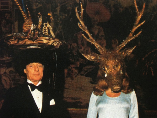 deadwivesclub: The Surrealist Ball of 1972, hosted by Baroness Marie-Hélène de Rothschild and her hu