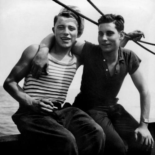 Sailors in Marseille, 1933 photo by Herbert List