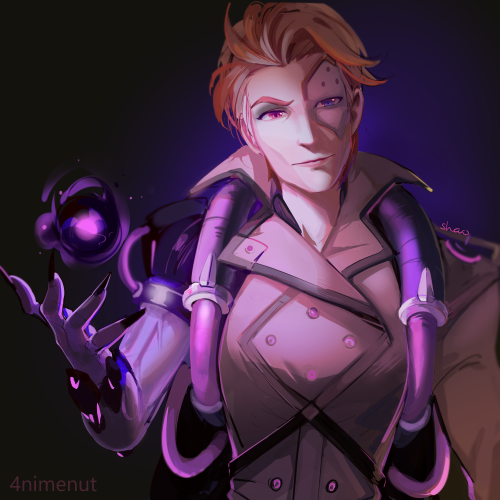Painted A Doodle Of Moira.. My Favourite Evil Scientist Grandma To Play As
