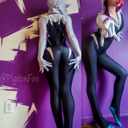 A sneak peek of Spider Gwen! I need the wig and shoes then she is ready to debut! This gorgeous suit is from Nathan DeLuca and I am already smitten.