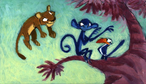 barnyardsmells:Pre-Production Artwork from The Lion King