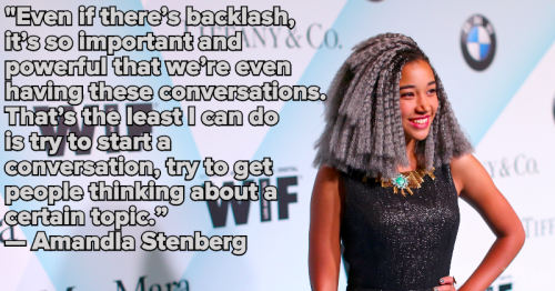 micdotcom:Amandla Stenberg is showing a generation of black kids how to shut down racist trolls 