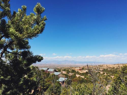 Sad to be leaving this view today. Santa Fe, I only briefly got to know you but you&rsquo;re cha