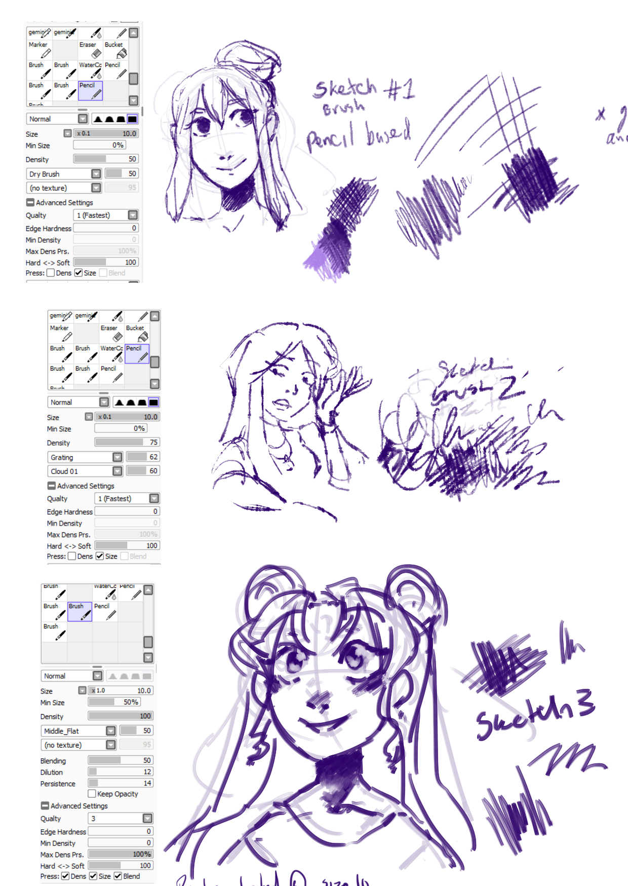 Paint Tool Sai Brushes Explore Tumblr Posts And Blogs Tumgir