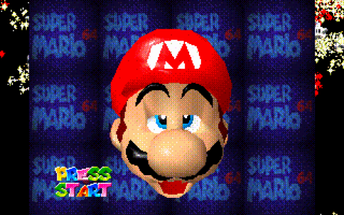 Super Mario 64 MS-DOS port