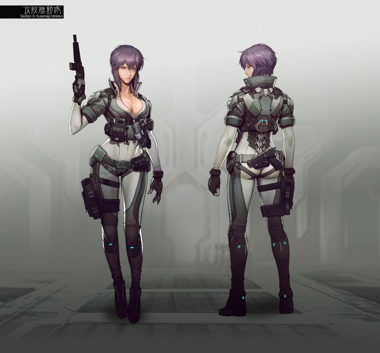thereblarg:Ghost in the Shell: First Assault Concept Art