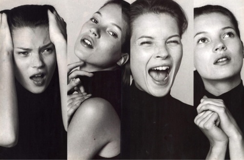 Kate Moss photographed by Bruce Weber for Vogue Italia October 1996