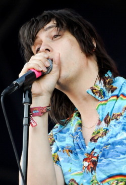 livefastdiechung:  The Strokes perform during the 2014 Governors Ball Music Festival at Randall’s Island on June 7, 2014 in New York City.  