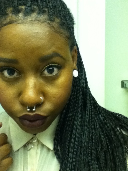 Maaaaan I looked so dope last Friday. Baby hairs were gelled to the gods.