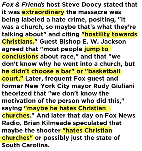 black-actuary: mediamattersforamerica:They want to talk about anything other than racism. I just wan