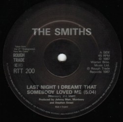 eightiess:    The Smiths - Last Night I Dreamt That Somebody Loved Me - 1987