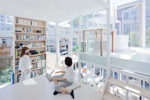 Sou Fujimoto - House NA. Tokyo, Japan. 2010. Photo: Iwan BaanDesigned for a young couple in a quie