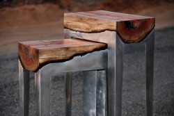 1Ruckus:  Cubebreaker:israeli Furniture Designer Hilla Shamia Melded Cast Aluminum