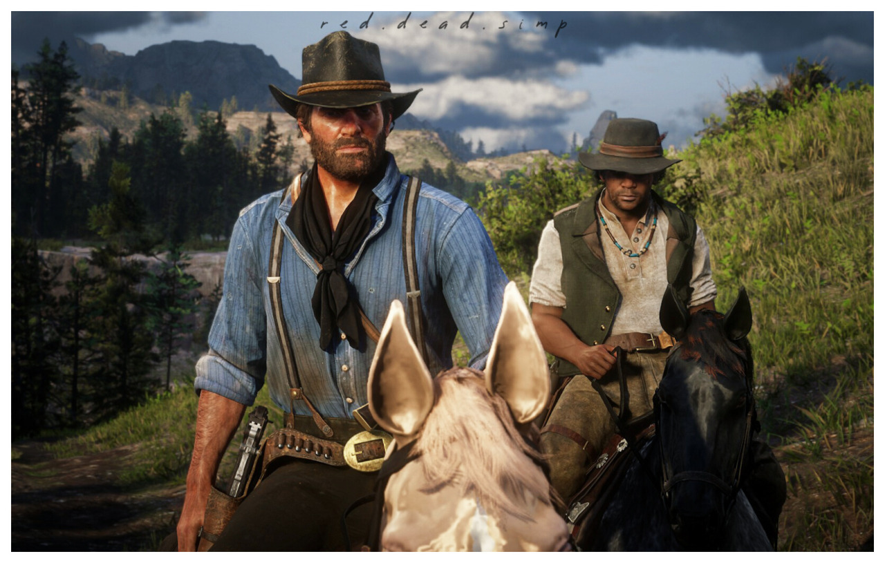 Arthur morgan x charles