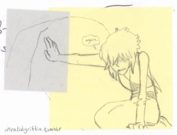 invalidgriffin:  i drew a post-it comic at work about corrupted lapis and pearl 