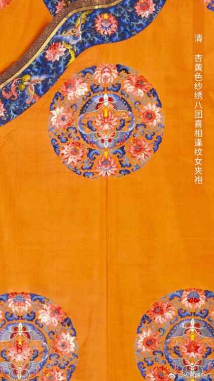 Embroidery from Qing-dynasty clothing kept at the Forbidden Palace Museum