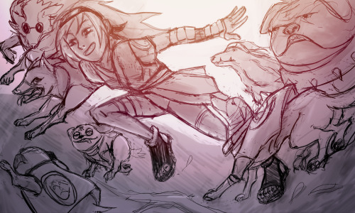 Sketch Of AU-Sakura From Roots Run Deep By @vully-andthegoose