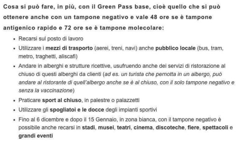 #Telegram Cosa si può fare senza alcun tipo di Green Pass (né quello da tampone né il “Super” da vaccino o guarigione)
Entra nella Chat di Nessuna Correlazione
https://www.instagram.com/p/CW30CPItHL9BOzIaU9owmivF7AAfQPv9AOiN4k0/?utm_medium=tumblr