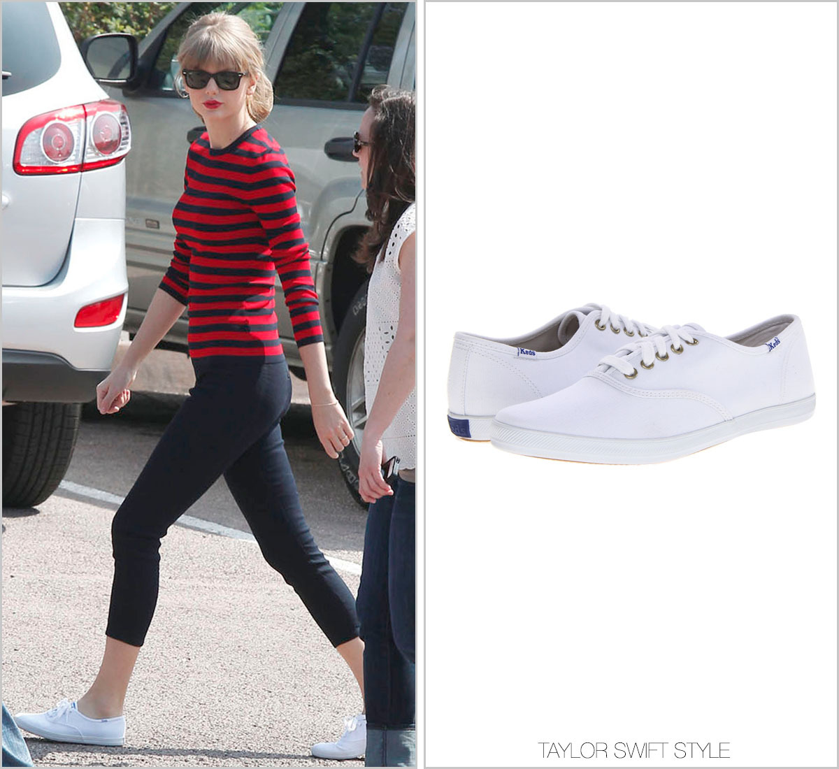 Taylor Swift Style — Filming a Keds 