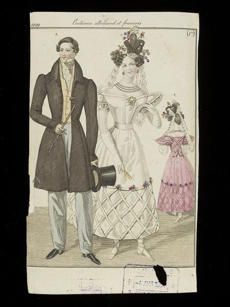 VIRAGO - Men’s fashion ca. 1830: The bottom layers