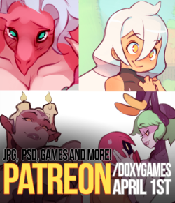 mylittledoxy: Hey everybody, DoxyGames Patreon