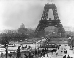 20Th-Century-Man:  Under Construction… Eiffel Tower, 1888. Golden Gate Bridge,