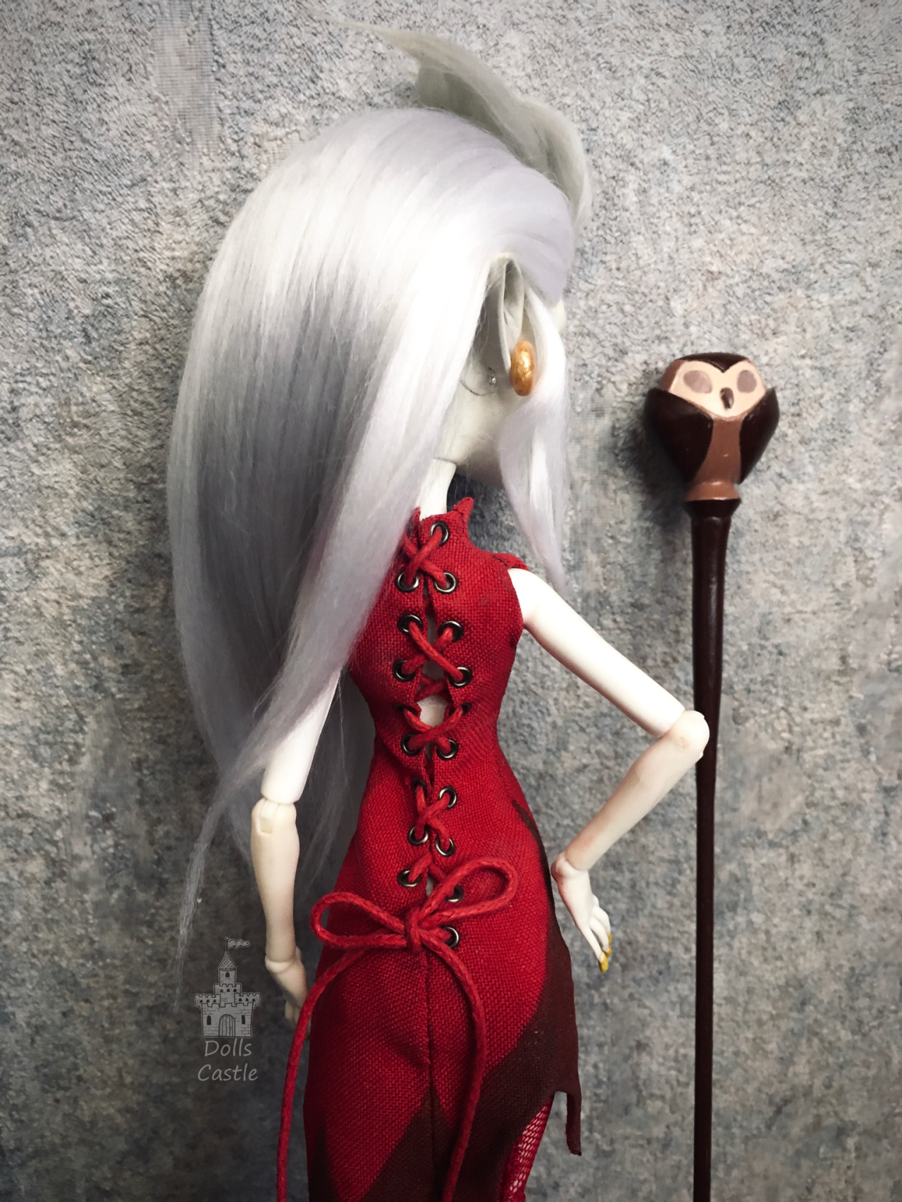 Custom Eda Clawthorne Repaint Art Doll OOAK