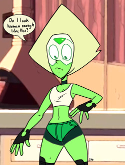 eyzmaster:  Steven Universe - Peridot 40 by theEyZmaster    yes! &lt;3 &lt;3 &lt;3