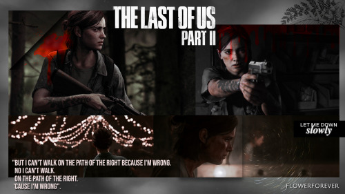 TLOU2 | edit|• edited by: @flowerforever-lau