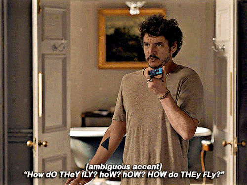 PEDRO PASCAL As DIETER BRAVO In The Bubble (2022) Dir. Judd Apatow