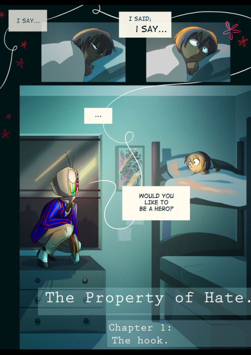 loverofpiggies: OH DANG WHATS THIS?Could it be a REALLY AWESOME WEBCOMIC THAT YALL NEED TO READ?I know a lot of people have read The Property of Hate, but I hadn’t until just a couple days ago, and this is hands down, one of my favorite webcomics of