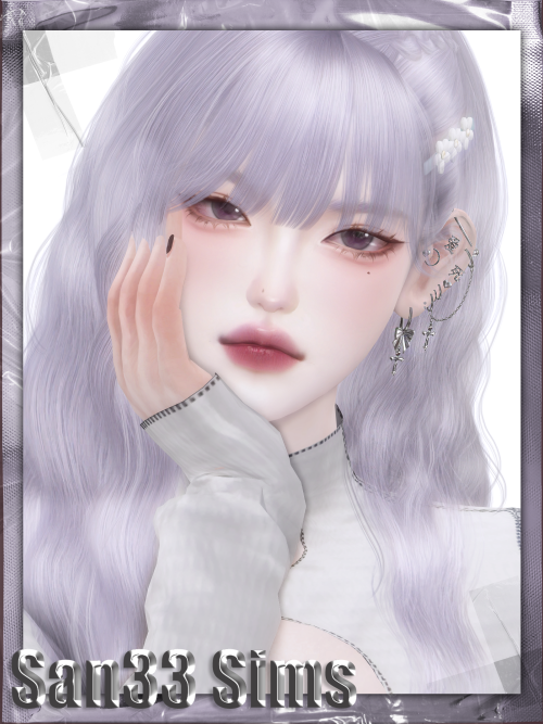 【333】ASI Earringcategory:earring（ears+earring）contain： female+male2 coloursGame screenshots using HQ