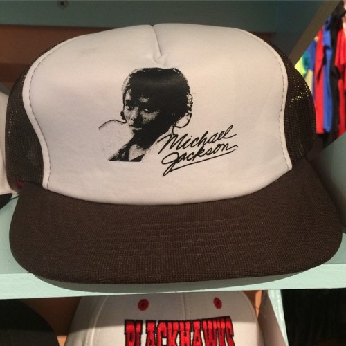 Woah, vintage 80s #deadstock Michael Jackson #trucker hats! #hat #vintage #nos #kingofpop #michael #