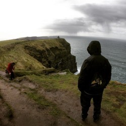 Segunda vez que piso los acantilados, igual de impresionantes (en Cliffs of Moher)