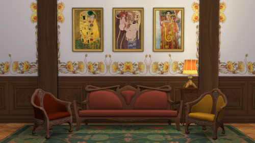 Art Nouveau Part III: Arte Nova livingroom setMy Art nouveau journey has come to a close for now, I 