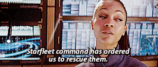 y-ubins: Star Trek (2009) - Taking the test ½‘Your father was captain of a starship for