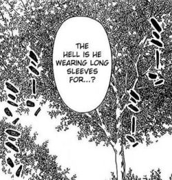 This is from the manga Rengoku no Karma. It is about a boy who
