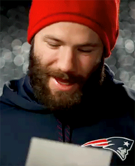 spitfiremonklockedoutseepage: Julian Edelman • The Garden Gnome