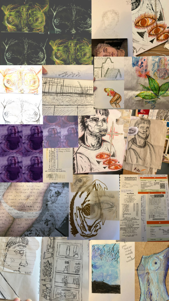 Another Art Spread Of Things I’ve Done Recently, Really Like A Few Of These Pieces 
