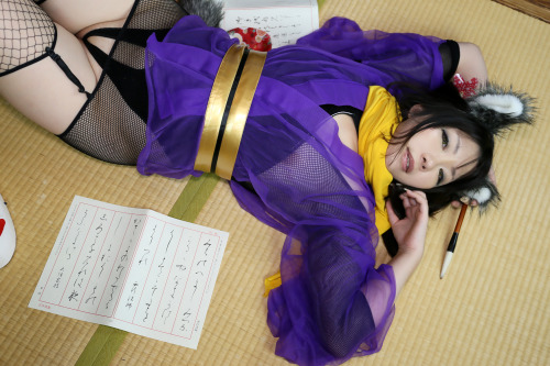 Cute Cosplay Girl Higurashi Rin (Kitsune-Chan) 1-49