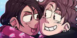 new icons for me and @rexpinn UvU Mine needed an update desperately gkjdfflf