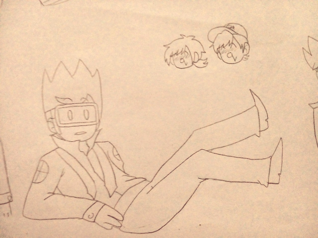 ironic-orange:  Doodles (ﾟωﾟ；)