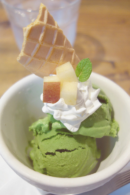 bonjanamu:  抹茶アイス (by t_kato)