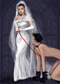 bestfemdomart:  Femdom marriage art