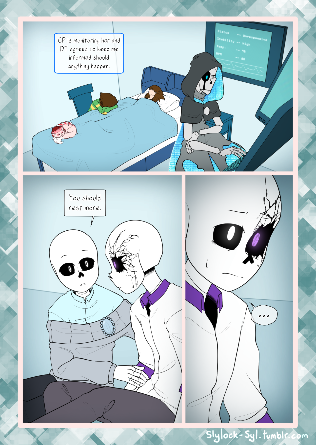 Innocent 💜, NO MORE/Undertale AUS One-Shots