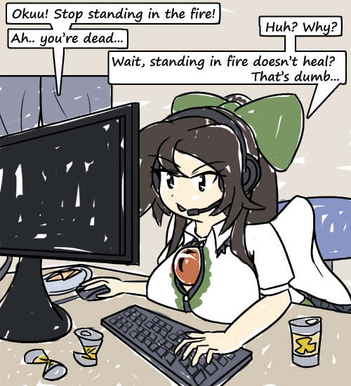 rumi-rumis: Okuu Gaming