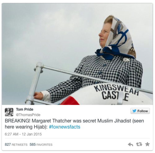 imacrispian: micdotcom: The Internet calls out Fox News’ Islamophobia with #FoxNewsFacts 